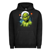Pigment Black Grinch Urban Hoodie - Unal Design