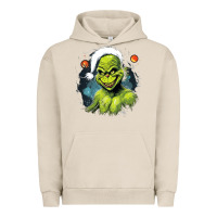 Pigment French Oak Grinch Urban Hoodie - Unal Design