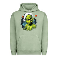 Pigment Oil Green Grinch Urban Hoodie - Unal Design