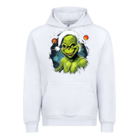 White Grinch Urban Hoodie - Unal Design