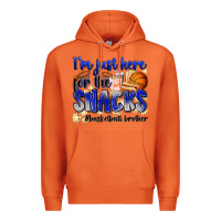 Carrot i'm just here for the snacks #basketball brother Premium Hoodie - Zillion Design Studio