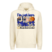 Sandshell i'm just here for the snacks #basketball brother Premium Hoodie - Zillion Design Studio