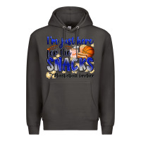 Smoke i'm just here for the snacks #basketball brother Premium Hoodie - Zillion Design Studio