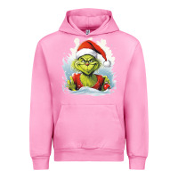Fuchsia Pink Grinch Urban Hoodie - Unal Design