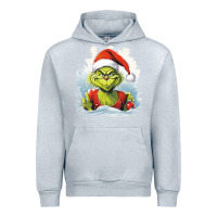 Heather Grey Grinch Urban Hoodie - Unal Design