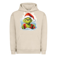 Pigment French Oak Grinch Urban Hoodie - Unal Design