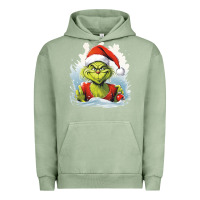 Pigment Oil Green Grinch Urban Hoodie - Unal Design