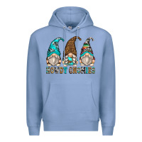 Colony Blue howdy gnomies Premium Hoodie - Zillion Design Studio