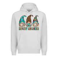 Dove Grey howdy gnomies Premium Hoodie - Zillion Design Studio