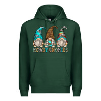 Howdy Gnomies Premium Hoodie | Teevron