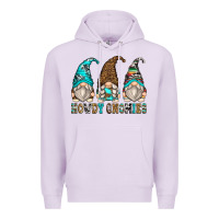 Lilac howdy gnomies Premium Hoodie - Zillion Design Studio