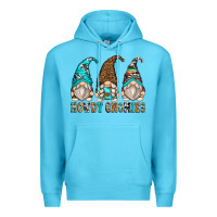 Ocean Blue howdy gnomies Premium Hoodie - Zillion Design Studio