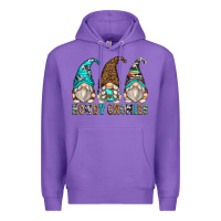 Purple howdy gnomies Premium Hoodie - Zillion Design Studio
