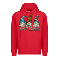 Red howdy gnomies Premium Hoodie - Zillion Design Studio