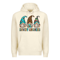 Sandshell howdy gnomies Premium Hoodie - Zillion Design Studio