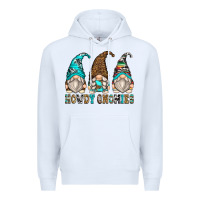 White howdy gnomies Premium Hoodie - Zillion Design Studio