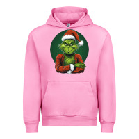 Fuchsia Pink Grinch Urban Hoodie - Unal Design