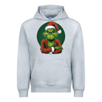 Heather Grey Grinch Urban Hoodie - Unal Design