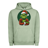 Pigment Oil Green Grinch Urban Hoodie - Unal Design