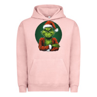 Pigment Salmon Grinch Urban Hoodie - Unal Design
