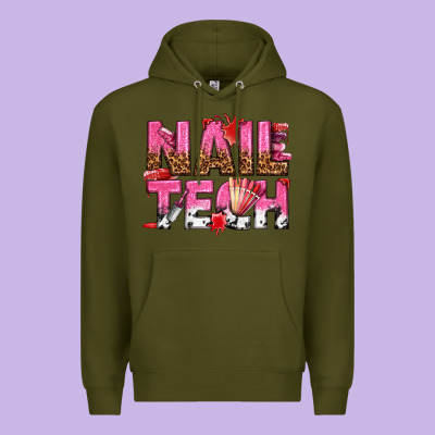 Premium Hoodie nail tech