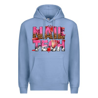 Colony Blue nail tech Premium Hoodie - texasbilliewilder