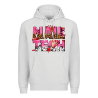 Dove Grey nail tech Premium Hoodie - texasbilliewilder