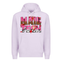 Lilac nail tech Premium Hoodie - texasbilliewilder