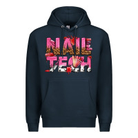 Navy nail tech Premium Hoodie - texasbilliewilder