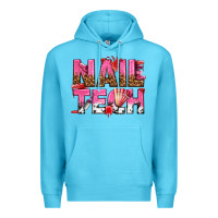 Ocean Blue nail tech Premium Hoodie - texasbilliewilder