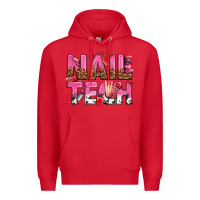 Red nail tech Premium Hoodie - texasbilliewilder