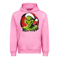Fuchsia Pink Grinch Urban Hoodie - Unal Design