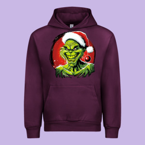 Grinch Urban Hoodie Designed By Unal Design