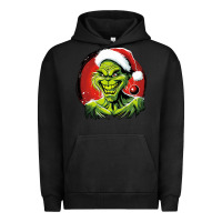 Pigment Black Grinch Urban Hoodie - Unal Design