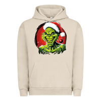 Pigment French Oak Grinch Urban Hoodie - Unal Design
