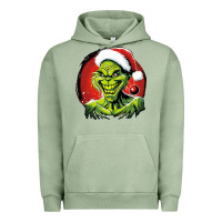 Pigment Oil Green Grinch Urban Hoodie - Unal Design