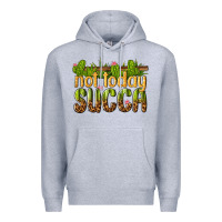 Heather Grey not today succa Premium Hoodie - texasbilliewilder