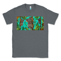 Charcoal Heather koala license plate Classic Tee - BarkalooDesign