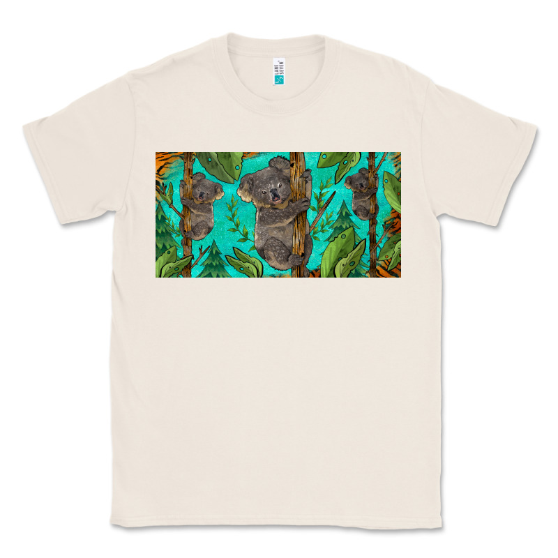 Koala License Plate Classic Tee by BarkalooDesign | Teevron