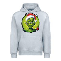 Heather Grey Grinch Urban Hoodie - Unal Design