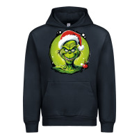 Navy Grinch Urban Hoodie - Unal Design