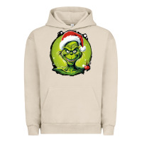 Pigment French Oak Grinch Urban Hoodie - Unal Design