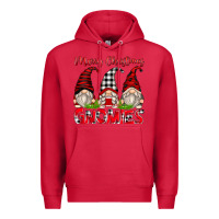Cardinal merry christmas gnomies Premium Hoodie - Zillion Design Studio