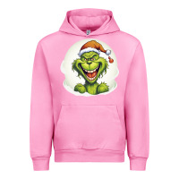 Fuchsia Pink Grinch Urban Hoodie - Unal Design