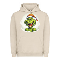 Pigment French Oak Grinch Urban Hoodie - Unal Design