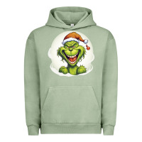 Pigment Oil Green Grinch Urban Hoodie - Unal Design
