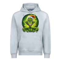 Heather Grey Grinch Urban Hoodie - Unal Design