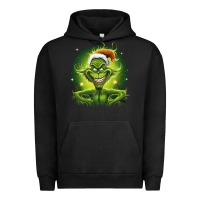Pigment Black Grinch Urban Hoodie - Unal Design