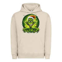 Pigment French Oak Grinch Urban Hoodie - Unal Design
