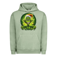 Pigment Oil Green Grinch Urban Hoodie - Unal Design